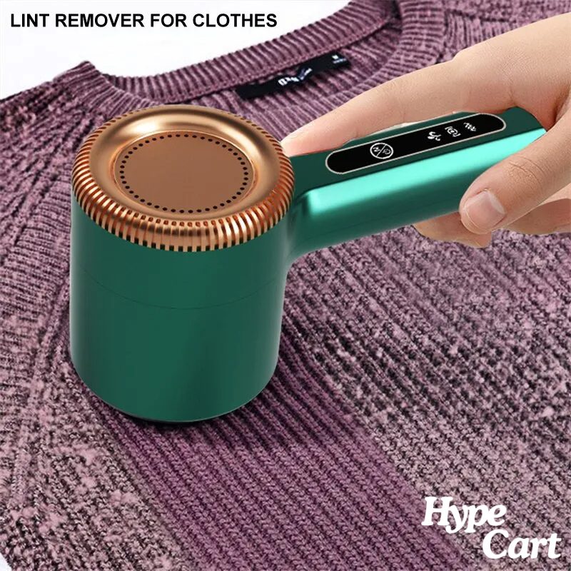 Rechargeable Lint Remover: Electric Fabric Shaver & Fuzz Trimmer for Clothes - HypeCart