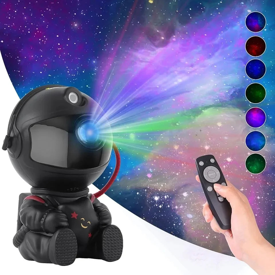 Star Projector Galaxy Night Light - Astronaut Space Projector with Starry Nebula Effects | LED Lamp for Bedroom & Home Decor | Perfect Gift - HypeCart