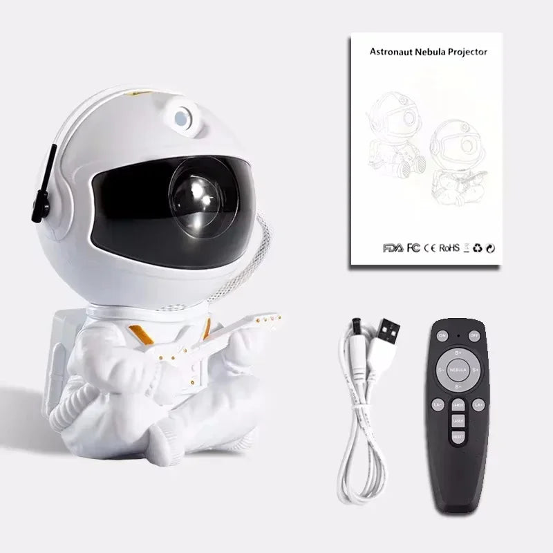 Star Projector Galaxy Night Light - Astronaut Space Projector with Starry Nebula Effects | LED Lamp for Bedroom & Home Decor | Perfect Gift - HypeCart