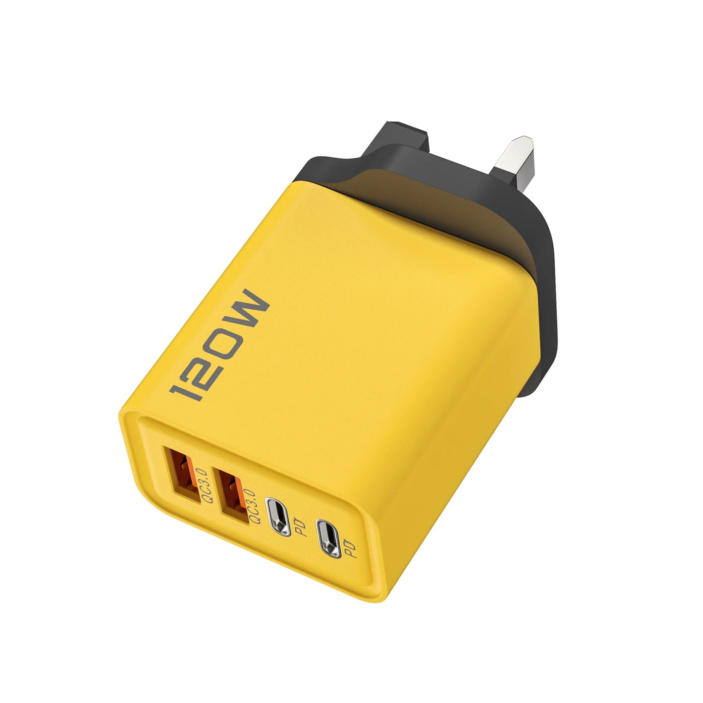 Total 120W Fast Charger Type C Quick Charge 3.0 USB Charger Adapter For iPhone Samsung Xiaomi PD USB Charger Fast Charging Plug - HypeCart